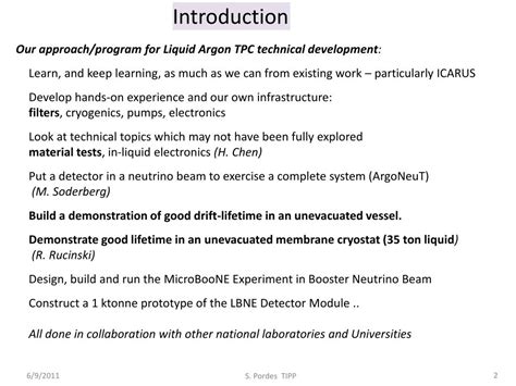 Ppt Some Work On Liquid Argon Purity At Fermilab Powerpoint