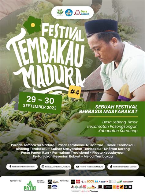 Festival Tembakau Segera Digelar Ini Jadwal Lengkapnya Pena Madura