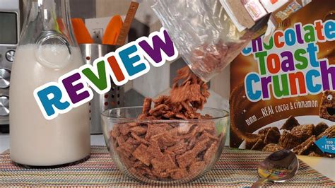 Review Chocolate Toast Crunch Youtube