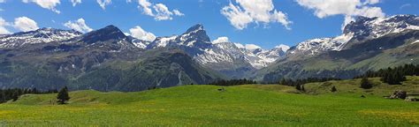 Senda Segantini Segment Savognin Bivio Graub Nden Switzerland