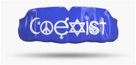 Coexist" Class= - Coexist Bumper Sticker, HD Png Download - kindpng