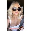 Caroline Stanbury S Black Square Sunglasses