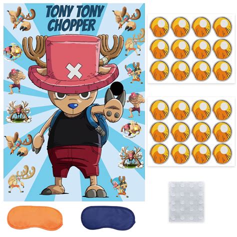 Buy Anime One Piece Birthday Party Supplies - Pin the Ball on Chopper