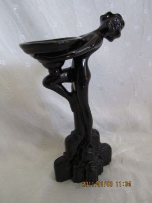 Rare Fitz Floyd S Nude Pin Tray Art Deco Style