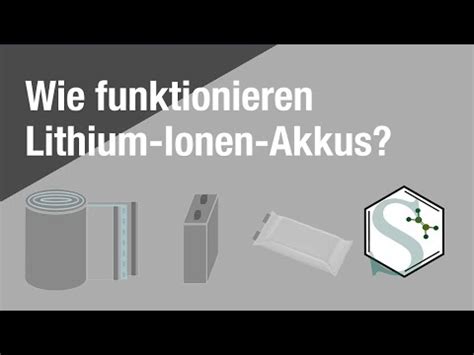 Wie Funktionieren Lithium Ionen Akkus Youtube