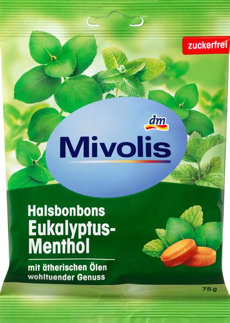 Mivolis Torokcukorka eukalyptus mentol 75 g Vásároljon tartósan