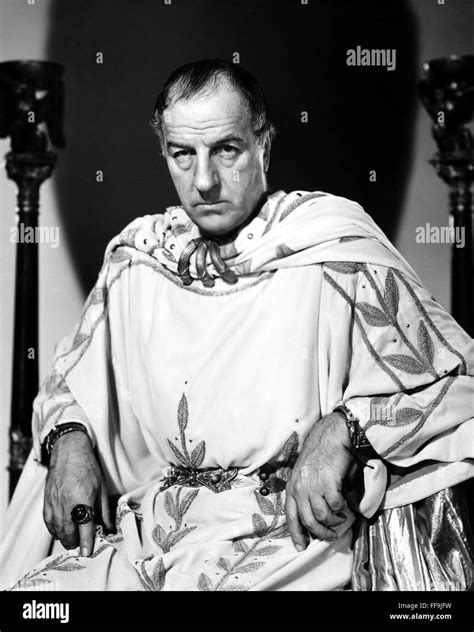 FILM: JULIUS CAESAR, 1953. /nLouis Calhern in the title role of the ...