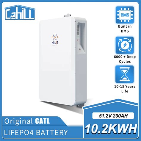 Lifepo4 Battery 48v 200ah Deep Cycle Powerwall Backup Power Supply For