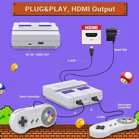 Buy Super Retro Game Console Classic Mini Hdmi System With Built In