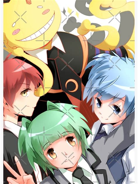 Karma Akabane Assassination Classroom Artistic Drawing Poster For