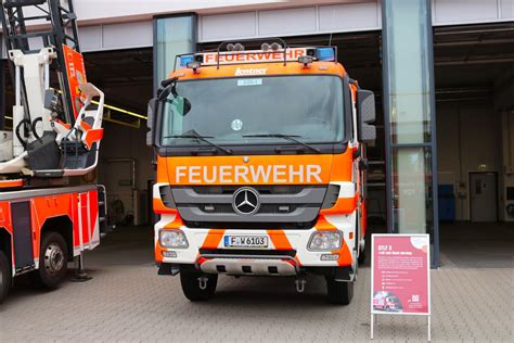 Feuerwehr Frankfurt Am Main Mercedes Benz Atego Lf Logistik Am