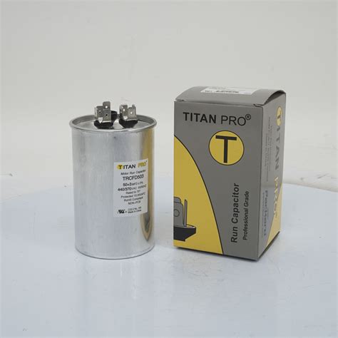 Titan Pro Run Capacitor Mfd Volt Round Packard Online