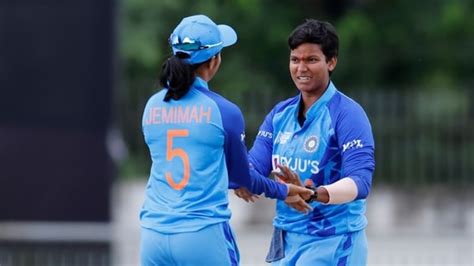 India Vs Thailand Highlights Women Asia Cup 2022 Semi Final IND Enter