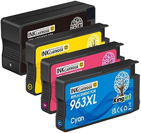 Kingjet Xl Ink Cartridges Remanufactured For Hp Xl Ink