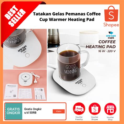 Jual Tatakan Gelas Pemanas Coffee Cup Warmer Heating Pad Alas Pemanas