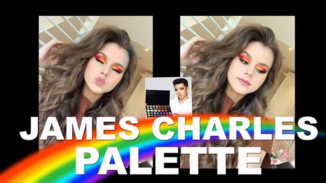 JAMES CHARLES RAINBOW LOOK NAMAKEN - YouTube