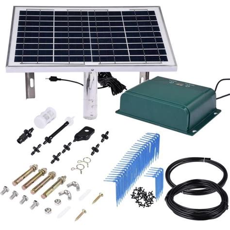 Kit D Irrigation Goutte Goutte Pompe D Arrosage Solaire Automatique