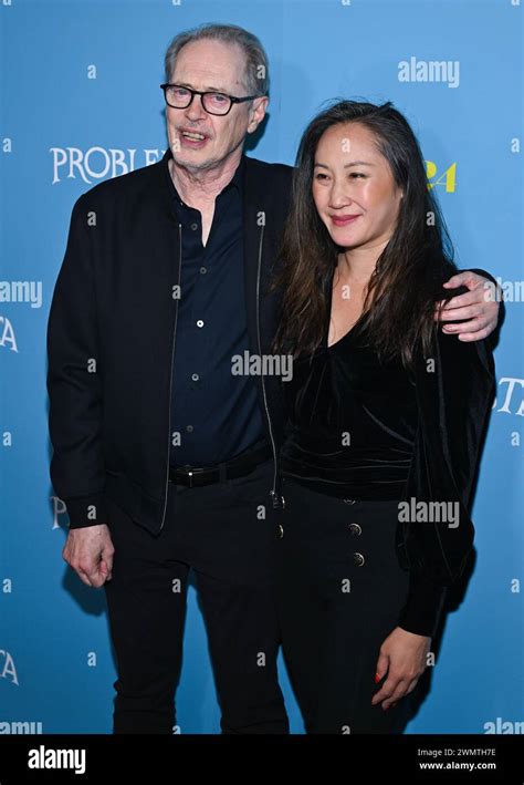 Steve Buscemi and Karen Ho Stock Photo - Alamy