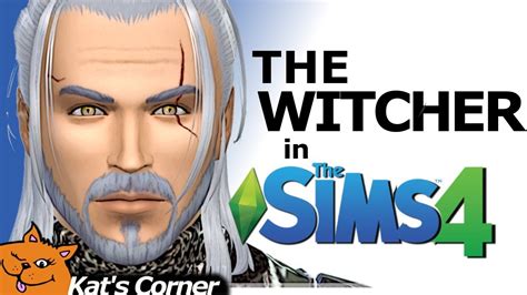 Sims 4 Fantasy Cas Garalt Of Rivia The Witcher Youtube