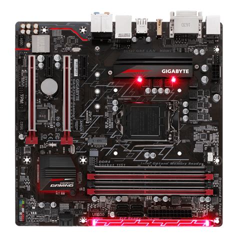 Placa M E Gigabyte Intel Ga B M Gaming Chipbyte Inform Tica