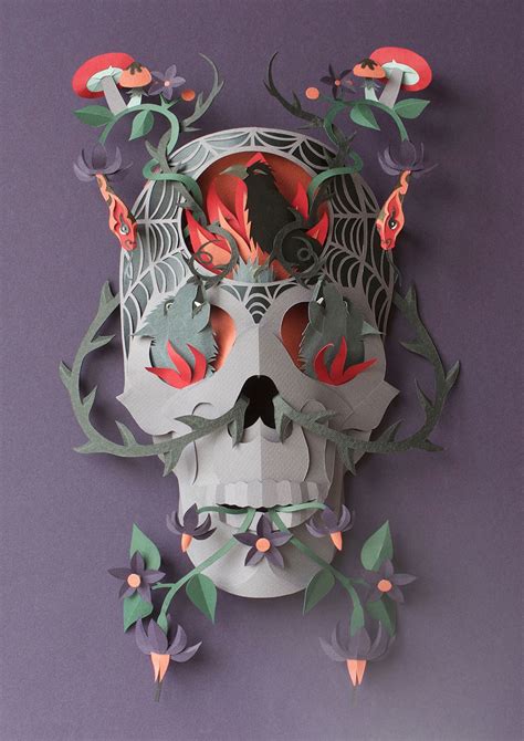 10 Examples Of Cut Paper Illustration To Put You In Tune With Nature