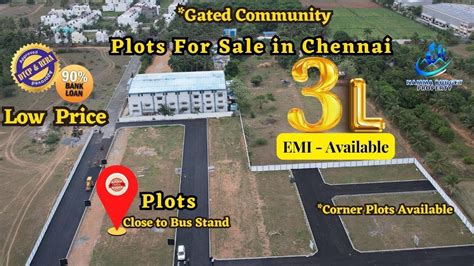 Guduvanchery Plots For Sale Gated Community Dtcp Rera Approved