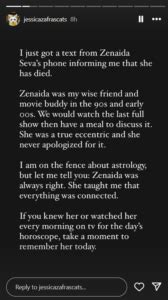 Astrologer Zenaida Seva Passes Away - When In Manila