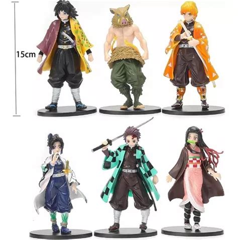 Piezas Anime Demon Slayer Colecci N Figuras De Juguete Meses Sin