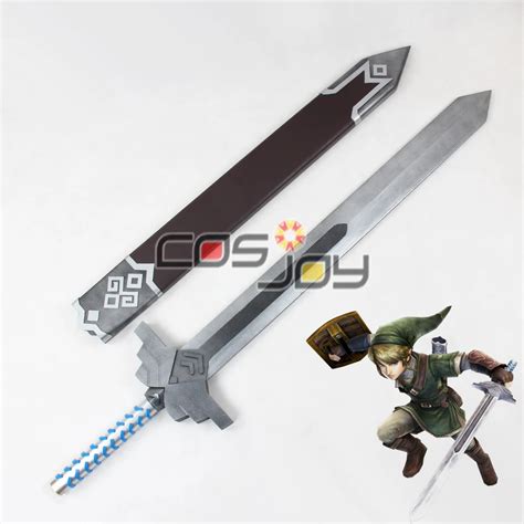 Cosjoy 49 The Legend Of Zelda Hyrule Warriors Link Sword With Sheath Pvc Cosplay Prop 0965 In