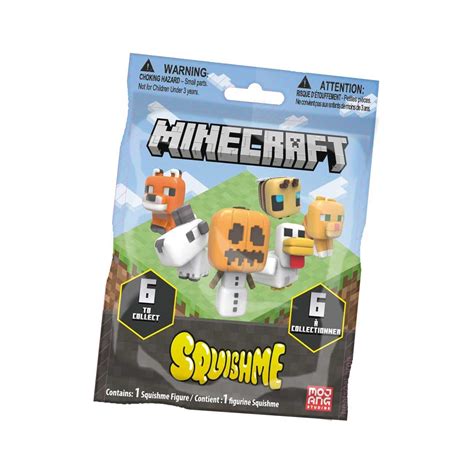 Minecraft Squishme Anti Stress Figure Cm Series