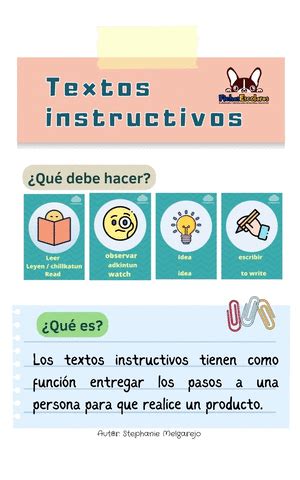 Introducir 108 Imagen Ejemplos De Textos Instructivos Recetas