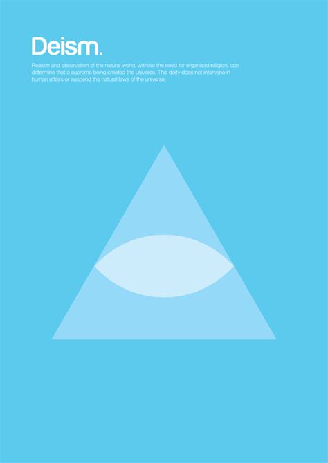 Minimalist Posters On Philosophical Theories Graphic Art News