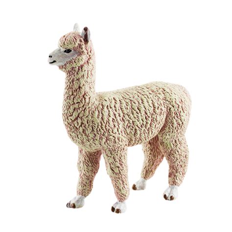 Adult Beige Alpaca Figurine