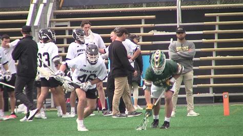 Bryant Loses To Vermont In Mens Lacrosse YouTube