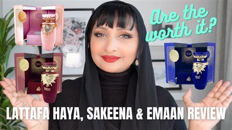 Lattafa Haya Sakeena Emaan Review Middle Eastern Fragrance Haul