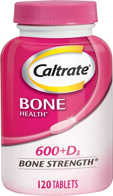 Caltrate 600 Plus D3 Bone Health Supplements For Adults