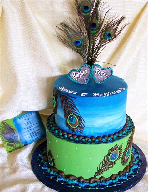 Top Peacock Wedding Cakes Hubpages