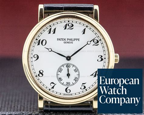 Patek Philippe 5022J 011 Calatrava Manual Wind 18K Yellow Gold 30113