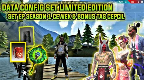 SKINS GRATIS FREE FIRE DATA CONFIG SET EP SEASON 4 SET FRONTAL