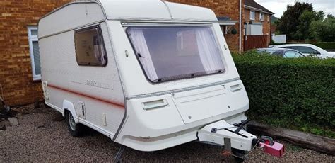 Abbey Lincoln 2 Berth Caravan With Nearly New Full Awning In