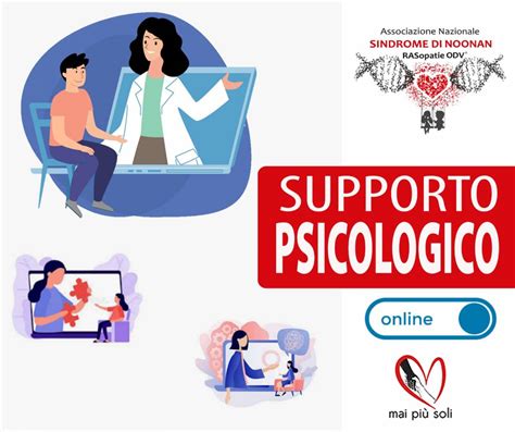 Supporto Psicologico Online Associazione Nazionale Sindrome Di Noonan