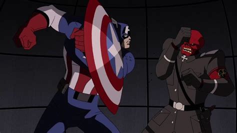 Red Skull Vs Captain America Say German Sparing With Shield Guy Gutan Tag In Hi There Or