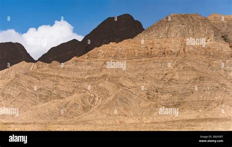 Barren Mountains On The Rocky Desert Landscape Stock Photo Alamy