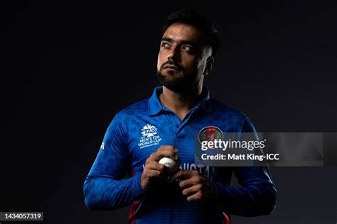 Rashid Khan Poses During The Afghanistan Icc Mens T20 Cricket World News Photo Getty Images