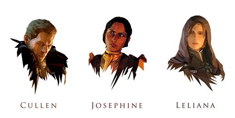 Dragon Age Inquisition Character Cards On Behance