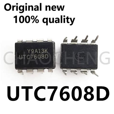 Chipset Original UTC7608D UTC7608 DIP 8 5 10 Piezas 100 Nuevo