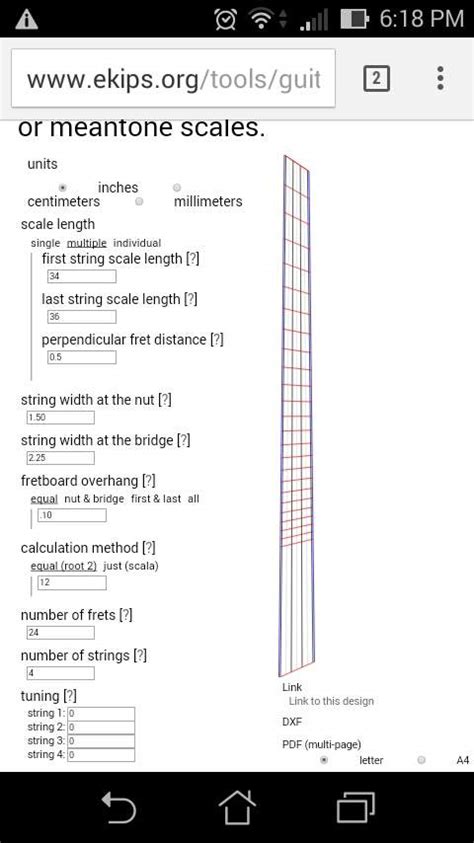 Fan Fret Templates Page 3