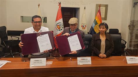 Mplc Y Dirección Desconcentrada De Cultura Cusco Firman Convenio Marco