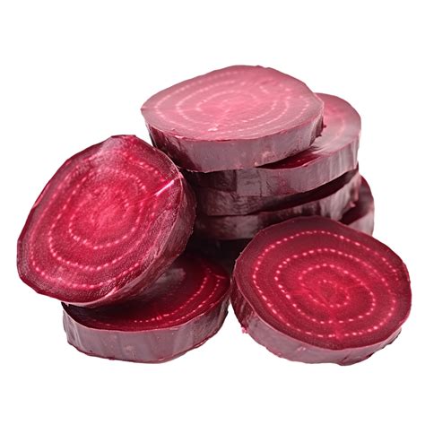 Ai Generated Beetroot Slices Png Isolated On Transparent Background