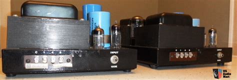 Quicksilver 8417 Mono Block Amps With Brass Cages Price Reduced For